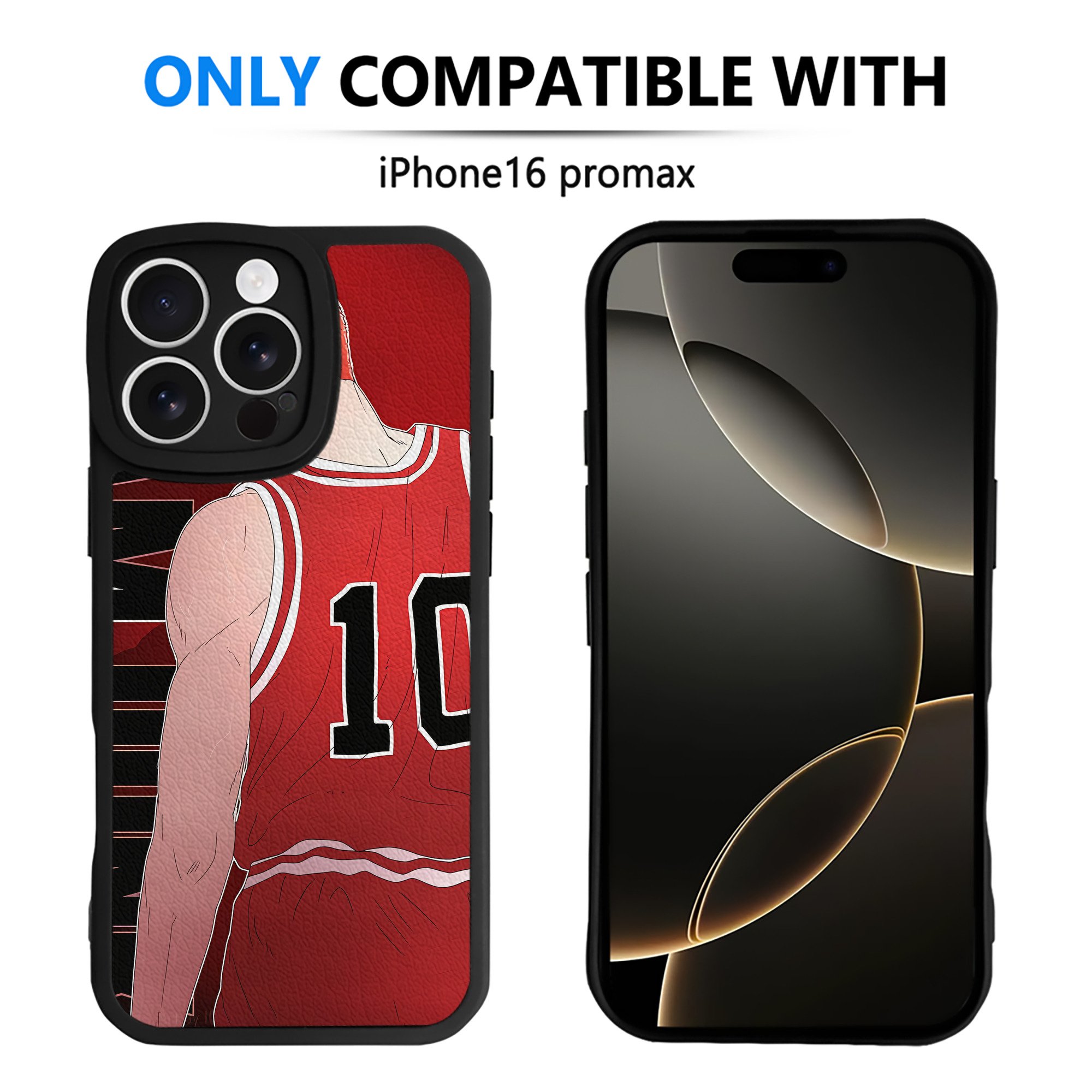 （画像用） SLAM DUNK／スラムダンク 【iPhone 16シリーズ対応】シリコンスマホケース（レザー調） 材質：シリコン